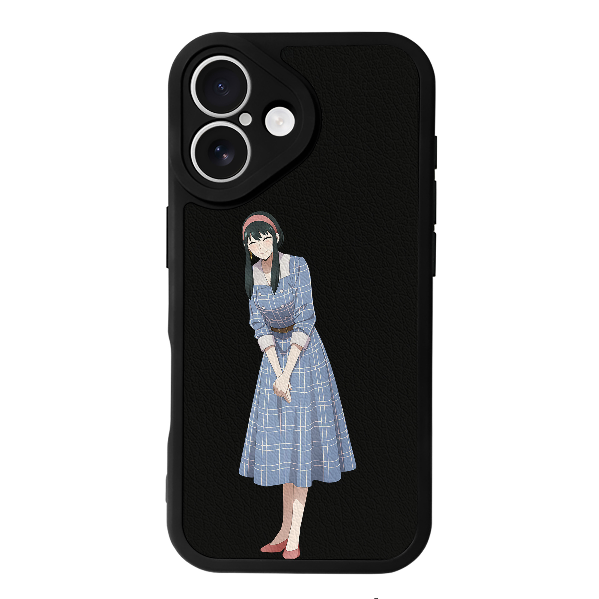 （画像用） SPY×FAMILY间谍家家酒 【iPhone 16シリーズ対応】シリコンスマホケース（レザー調） 材質：シリコン